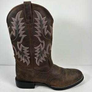 Ariat Heritage Stockman Western Boots Brown Women’s Size 9.5 B Reserved @cmh73